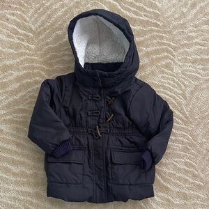 Old Navy Toddler Black Puffer Jacket